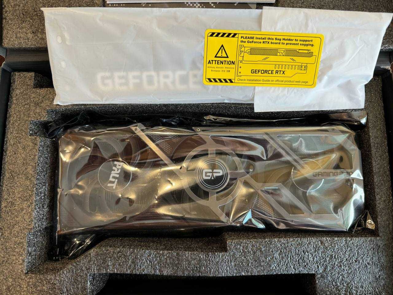 Продаётся Видеокарта PALIT NVIDIA GeForce RTX 3080TI GamingPro