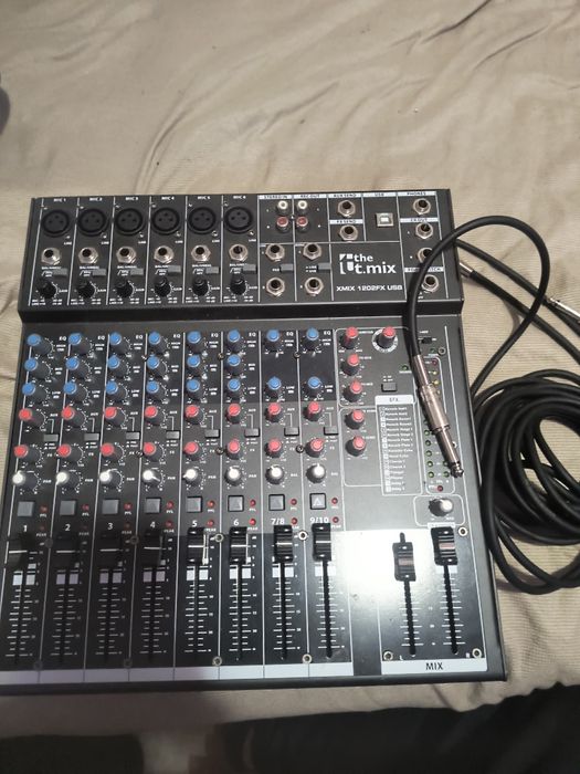 Mixer audio the t.mix XMIX 1202FX Usb - perfect funcțional