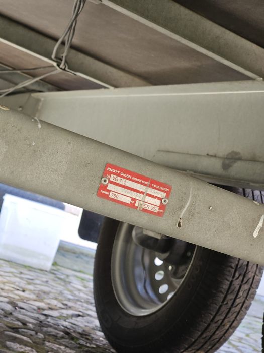 Remorca 2021 , 750kg aluminiu 2 axe