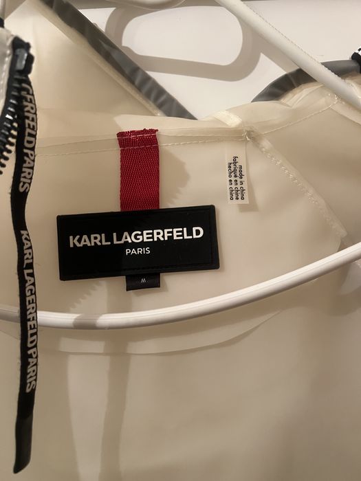Raincoat transparent Karl Lagerfeld