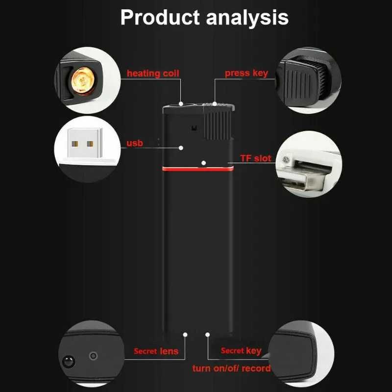 Bricheta camera spion Spy microfon bricheta spion wifi Muzica