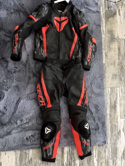 Costum moto Seca piele