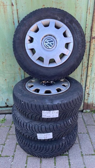 jante table golf 4  bora seat skoda 5x100 iarna 165 70 14 bune