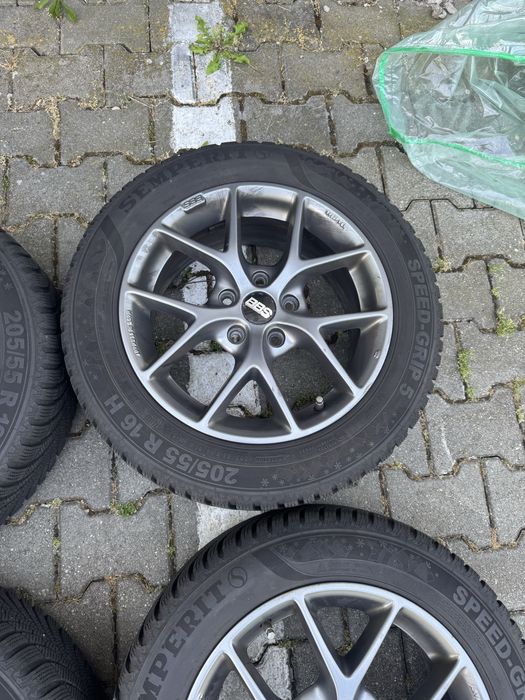 4 jante alu bbs anv iarna noi  2022 205 55 16 audi a3 2013-2020 5x112