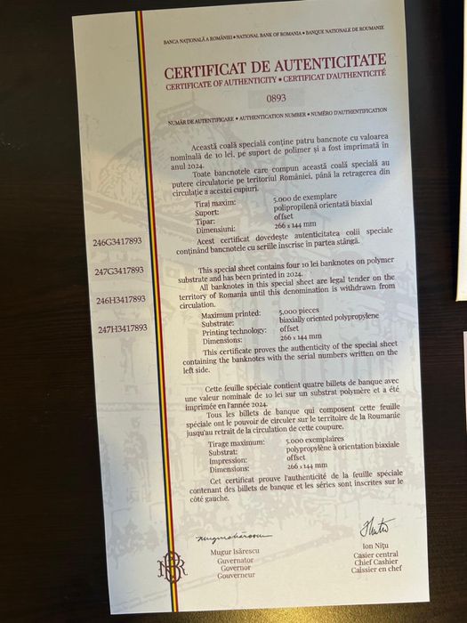 Coala bacnota 10 lei