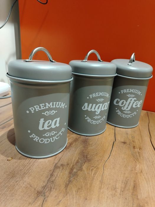 Набор для чая, кофе, сахара банка для хранения сыпучих