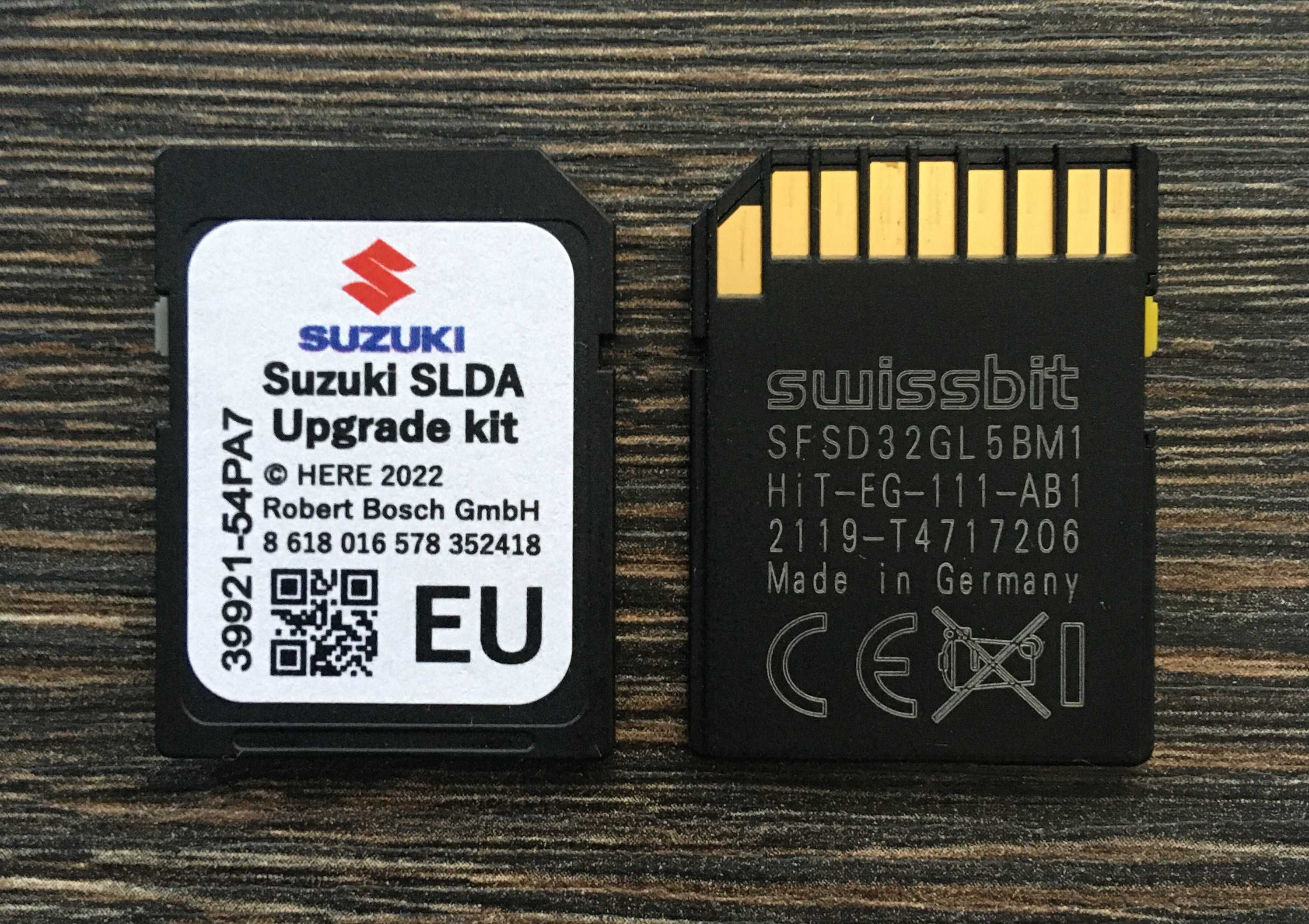 New 2023 Suzuki Slda Bosch Sd Card Навигационна Europe Сд Карта Сузуки