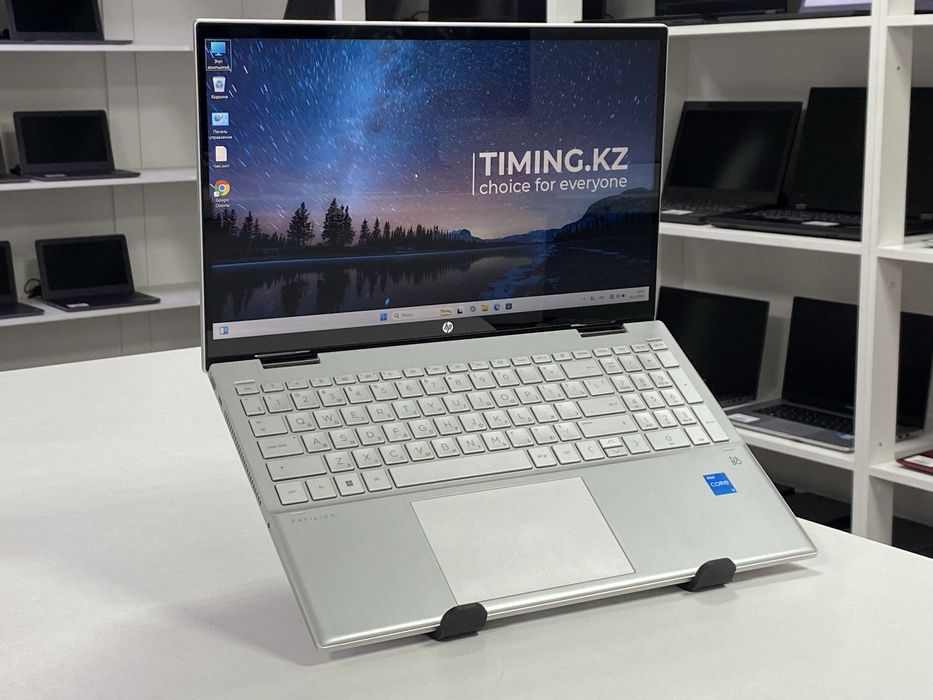 Сенсорный ноутбук HP Pavilion x360 - Core i3-1125G4/8GB/SSD 256GB/UHD