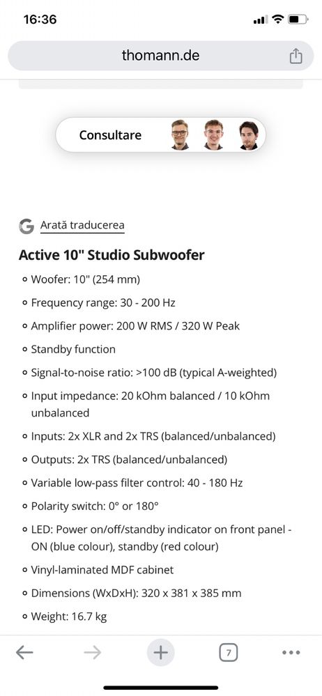 Swissonic Sub 10 ….nu Dynacord ,Fbt, Rcf