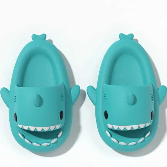 Papuci pentru copii fetite si baietei, Baby Shark, multicolori