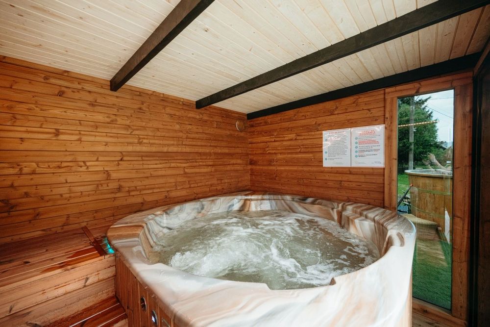 Monaco lux Spa 2in1 Sauna si ciubar acril