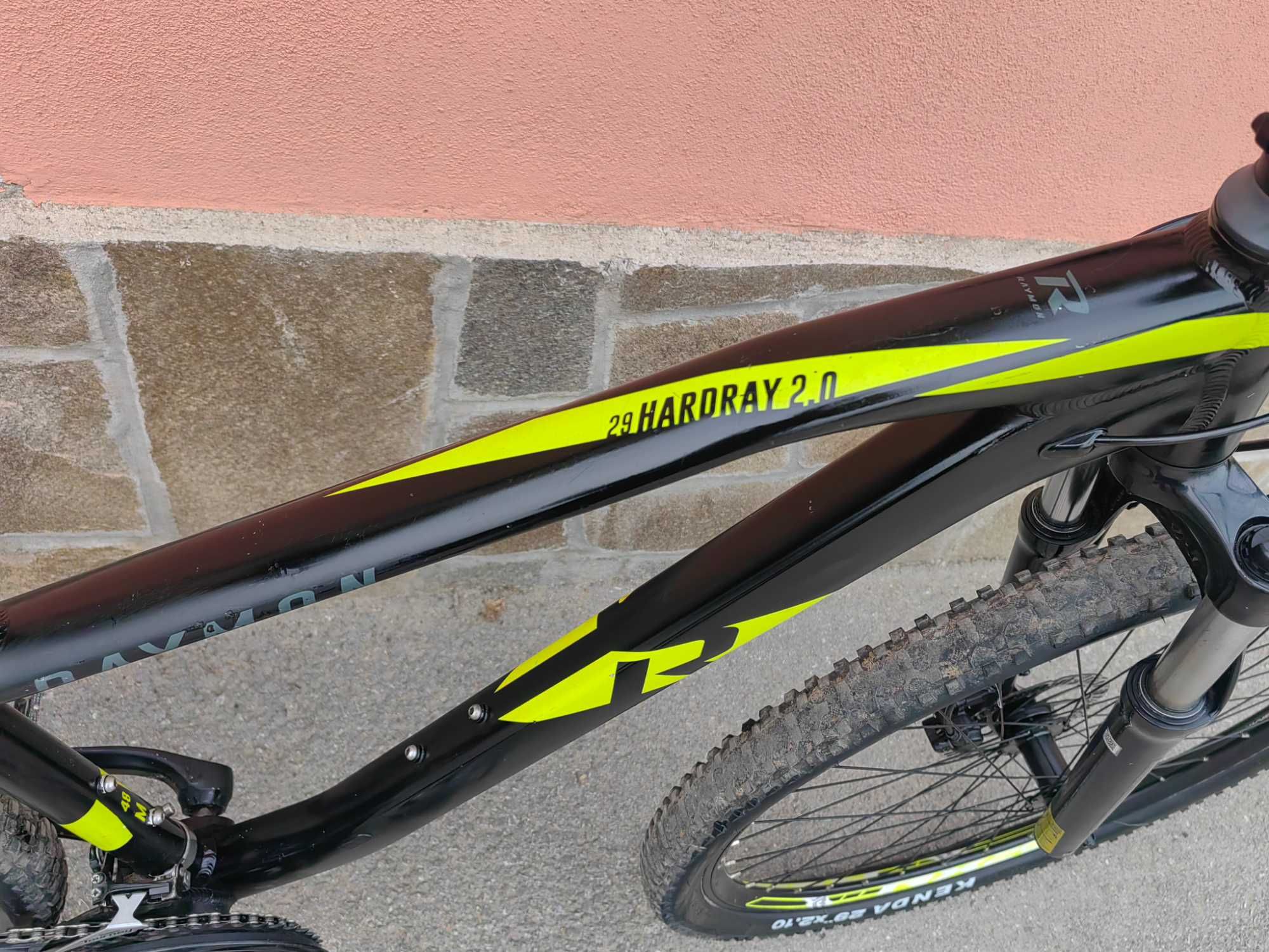 29" Raymon, M размер, хидравлични спирачки, алуминиев велосипед