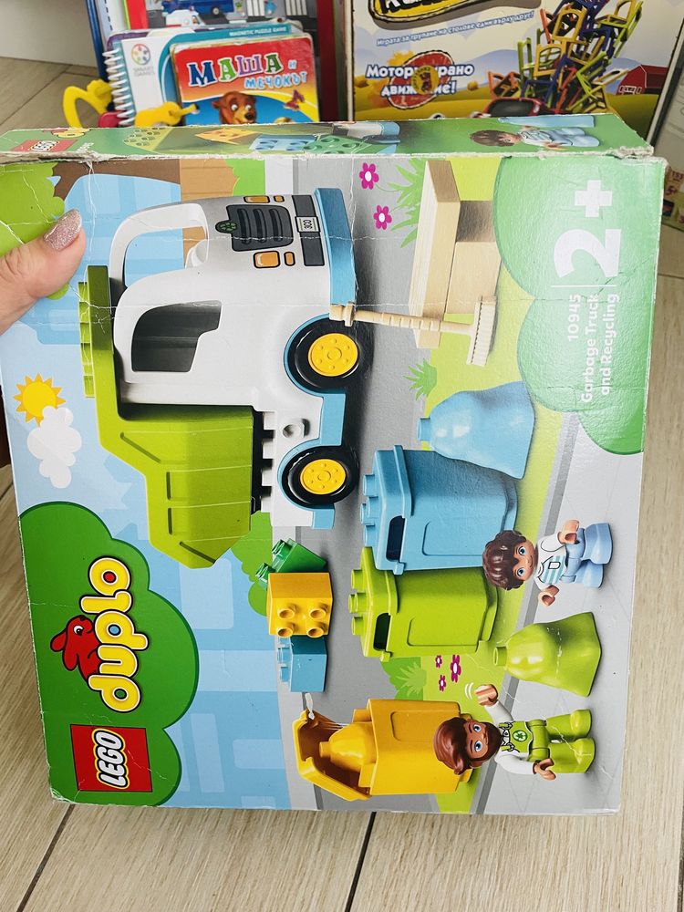 Детски таблет Fisher Price, Lego Duplo, динозаври, щуро камионче