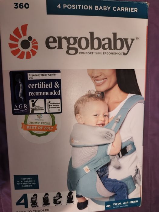 Ergobaby Cool Air Mesh – Mint, Ергономична раница