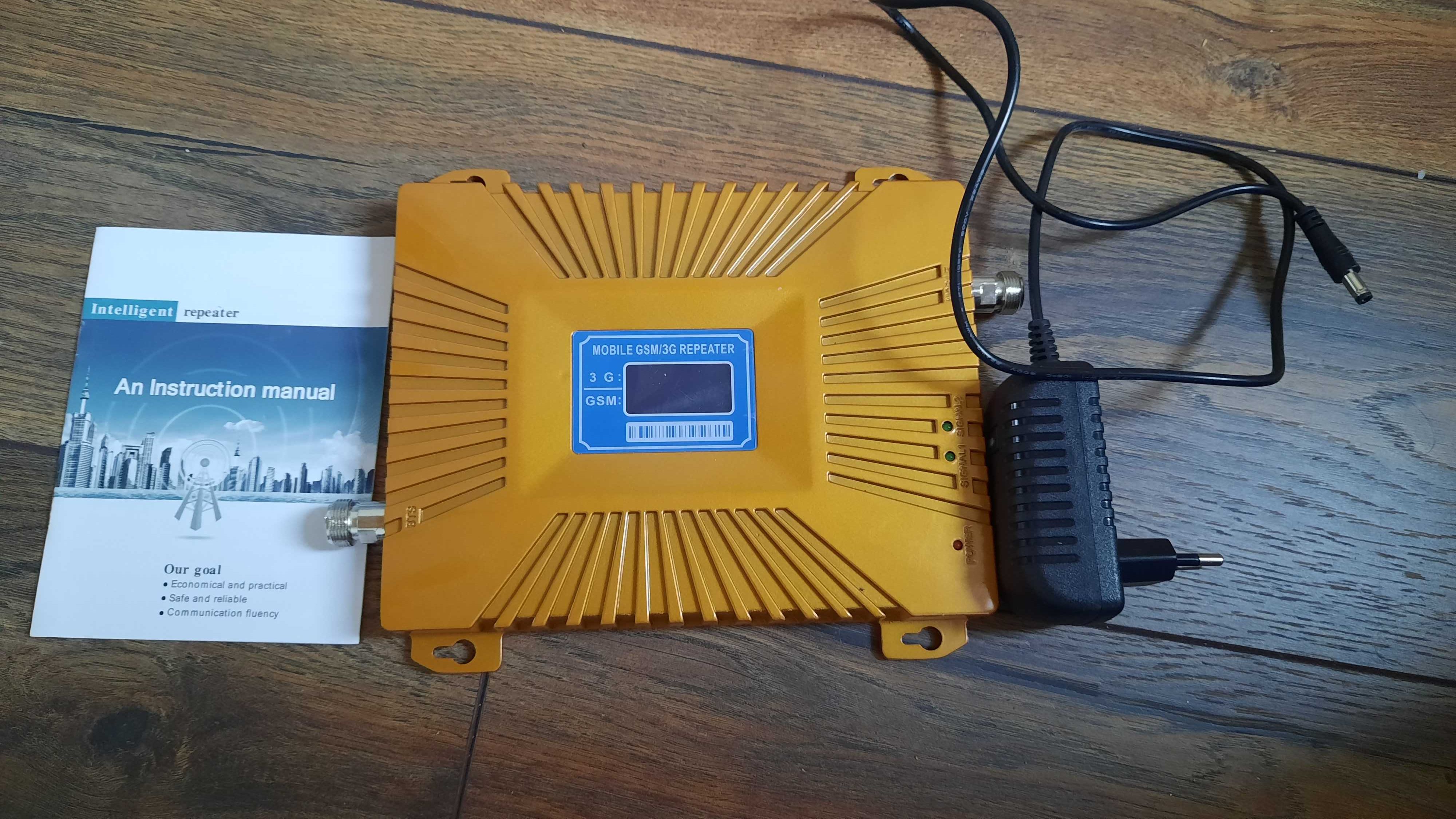 Усилвател за GSM сигнал + антени НОВ в гаранция