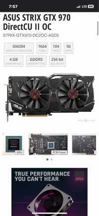 Placa video gtx 970