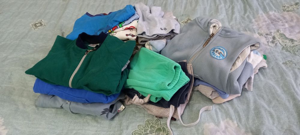 Пакет вещей на мальчика от 3 до 9 мес