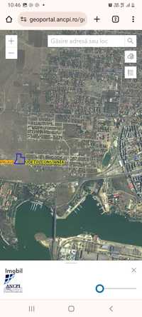 Teren intravilan Mangalia 10.000 mp deschidere la noul bulevard Vieru