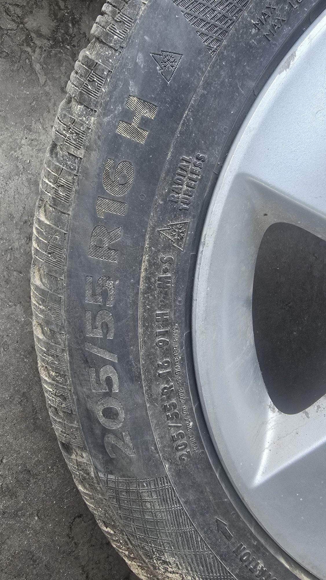 Jante aliaj 5x114,3 honda civic anvelope 205 55 r16