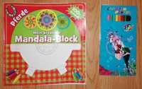Carte Mandala + cadou creioane colorate + carte de colorat