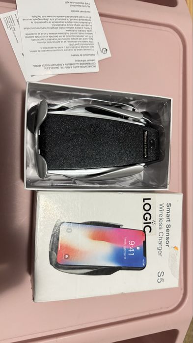 Suport Incarcator Telefon Auto Wireless Smart Sensor S5