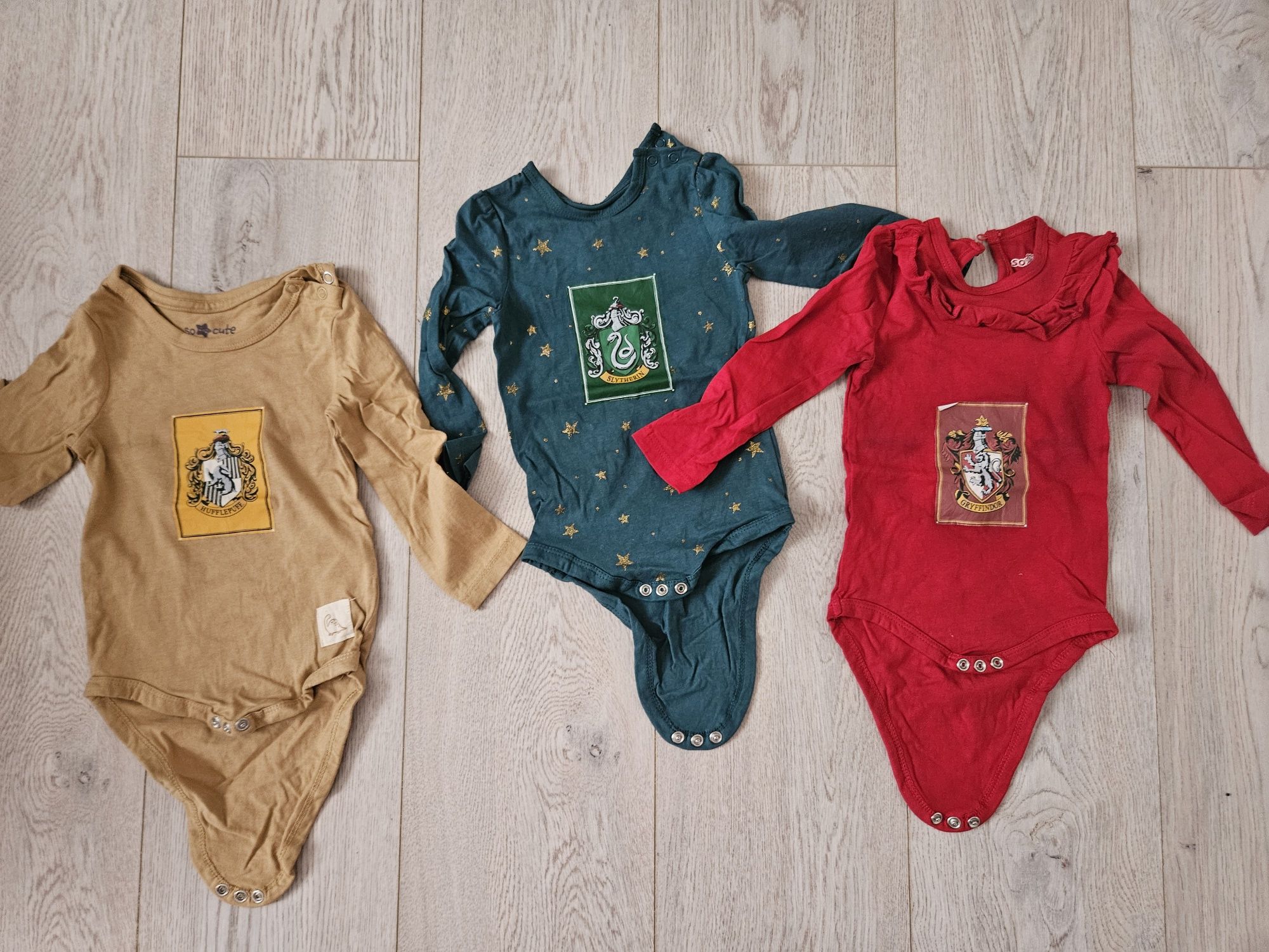 Set body-uri bebe cu Harry Potter imprimate, masura 74