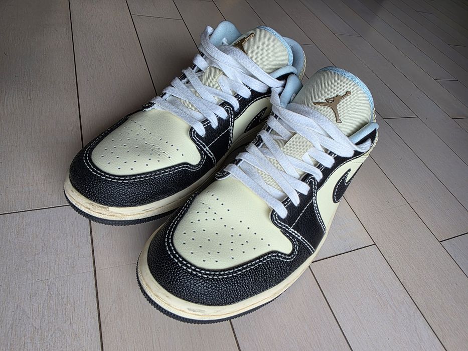 Nike Air Jordan 1 Low SE “Coconut Milk / Black Woven” – размер 42