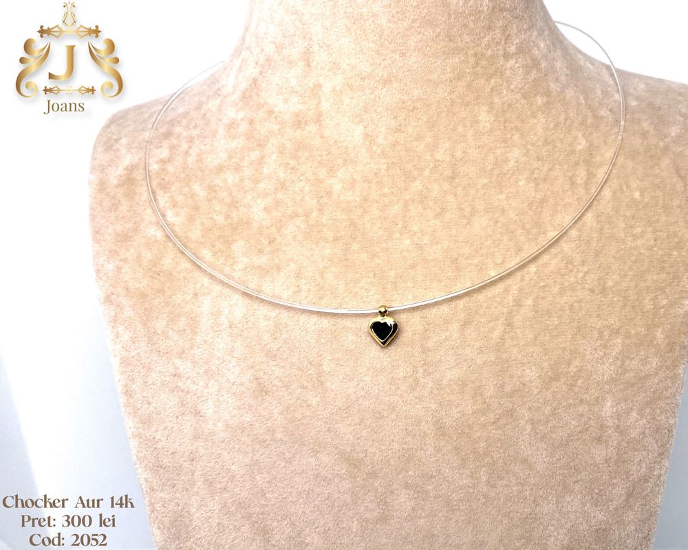 (2063) Lant tip chocker Aur 14k FB Bijoux Euro Gold