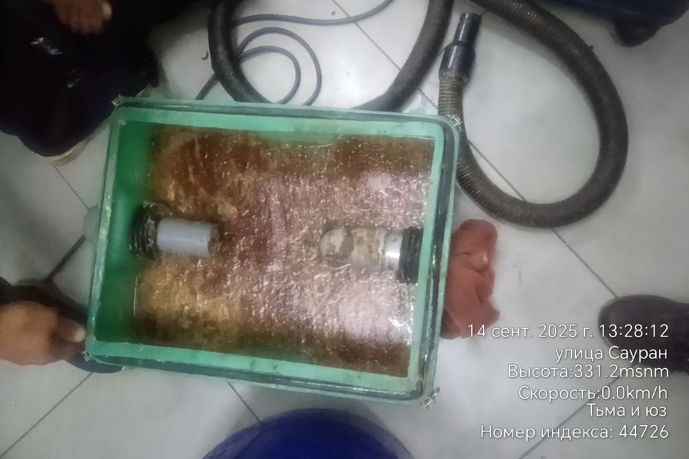 Чистка жироуловителя