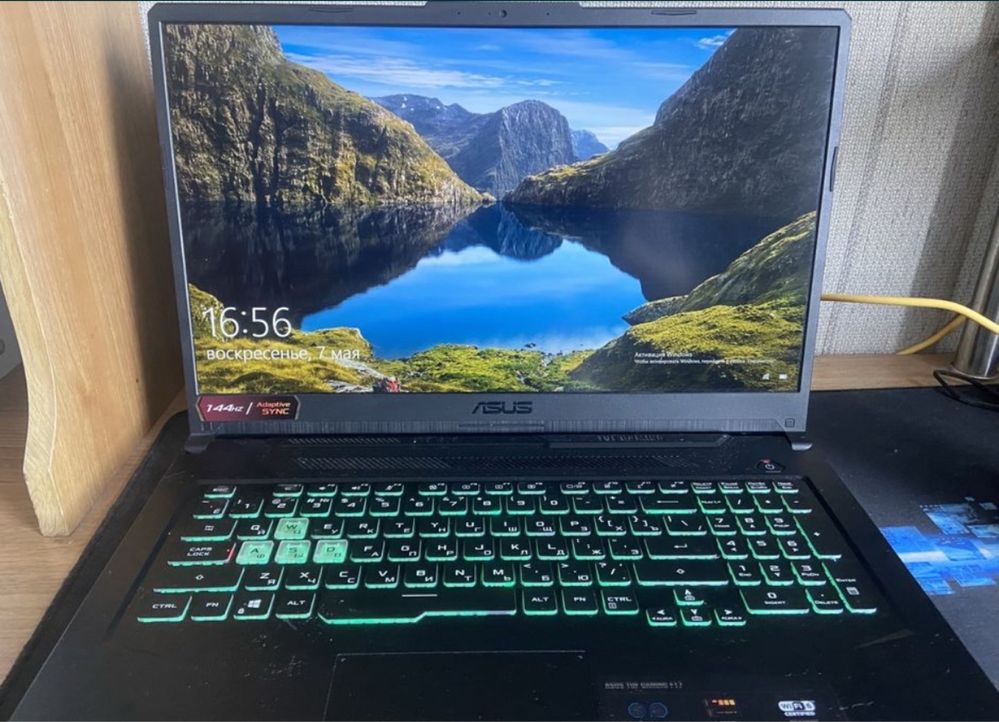 Asus tuf 17, 1650ti