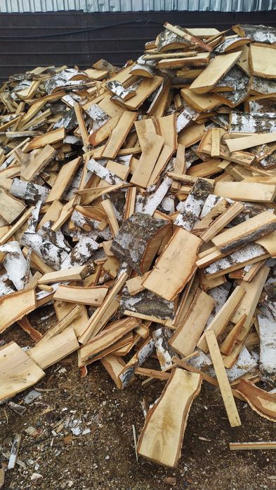 Горбыль березовый пиленный