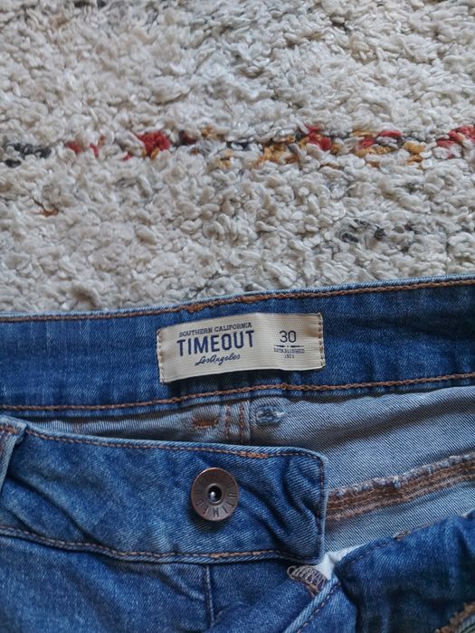 Blugi Timeout albastri, marimea 30 barbati