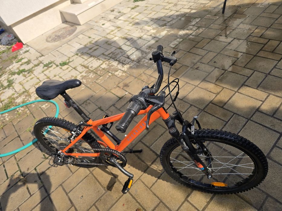 Bicicleta MTB copii Rockrider roti 20