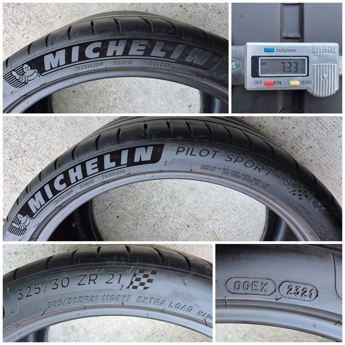 O bucată 325/30 ZR  21 vară - una Michelin