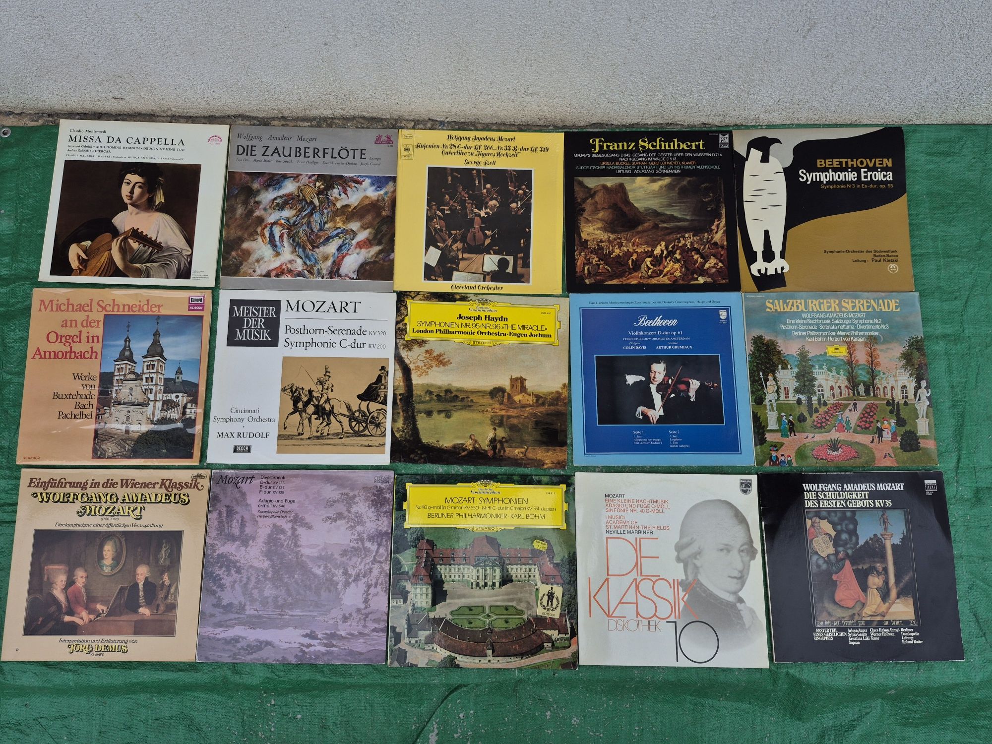 Vând Lot 140 LP (bucăți) Discuri Vinil de colectie muzica Clasică