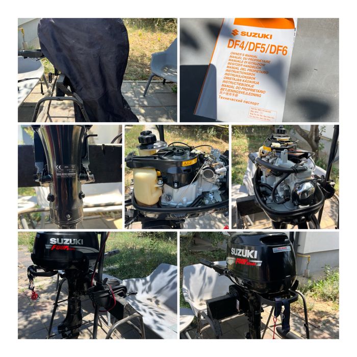 Allroundmarin Kiwi 280 , Suzuki 6 hp,  Motor Electric Sonar Ancora