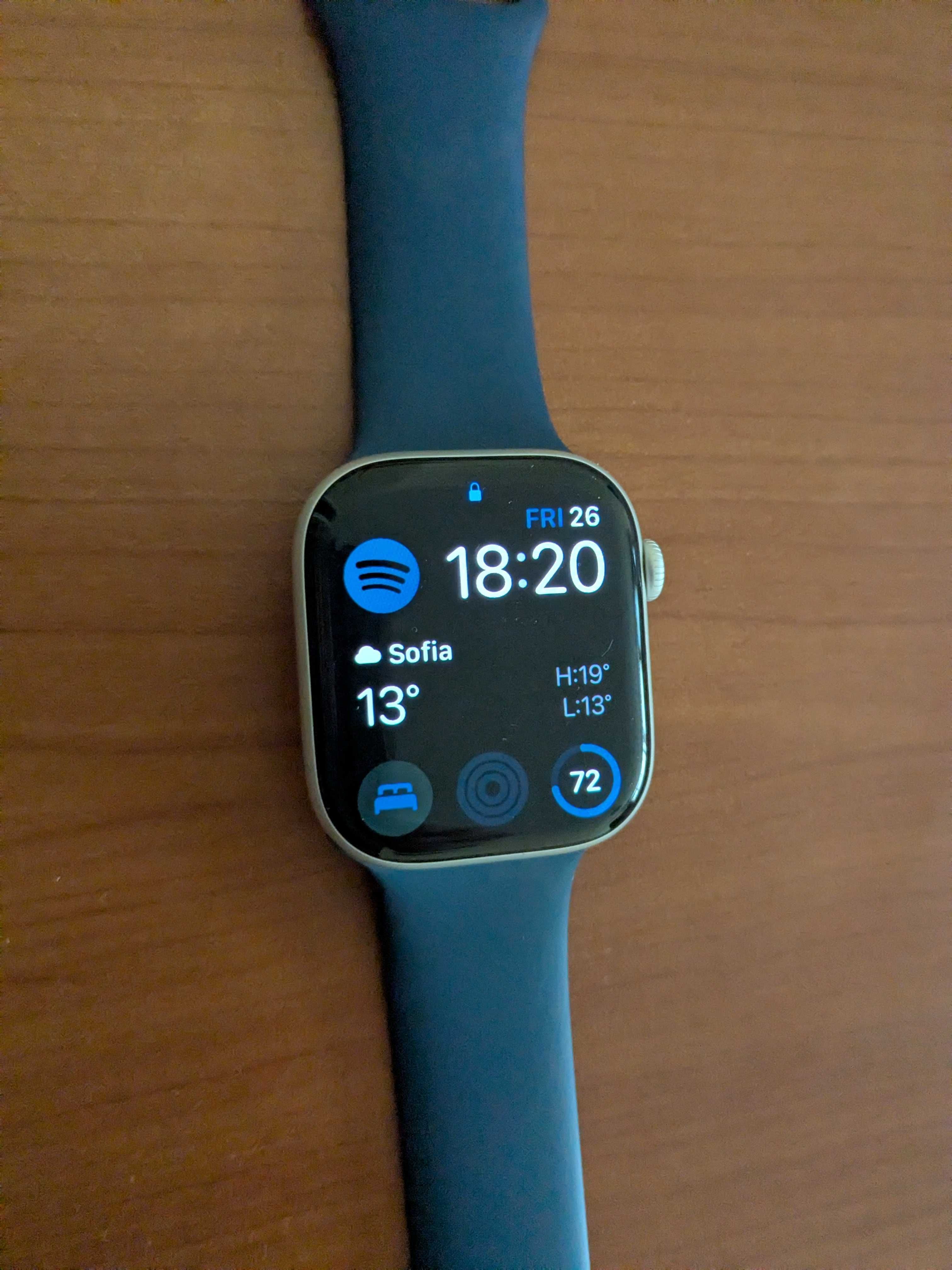 Apple Watch Series 10 GPS, 46mm, Silver Aluminum
