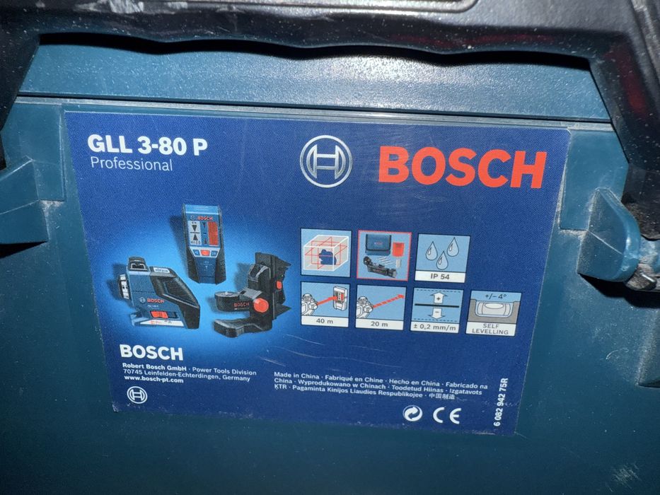 Nivela laser BOSCH GLL 3-80 P