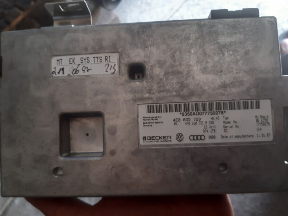 Modul confort 4F0 907 280A Modul interfata MMI 4E0 035 729 AUDI A6 C6
