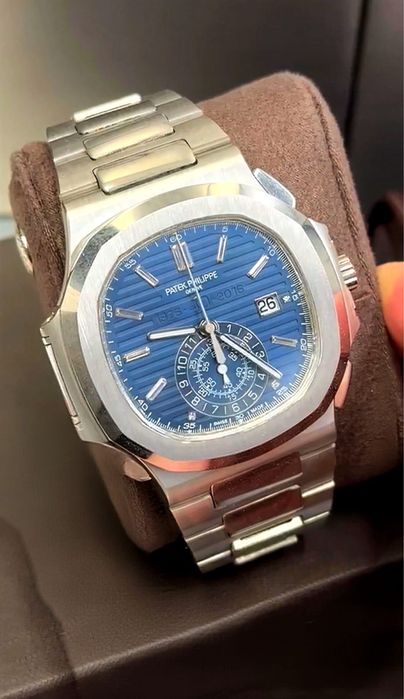 Patek Philippe Nautilus Aniversar Limitat 44mm Aur Alb Acte 2017 Dial