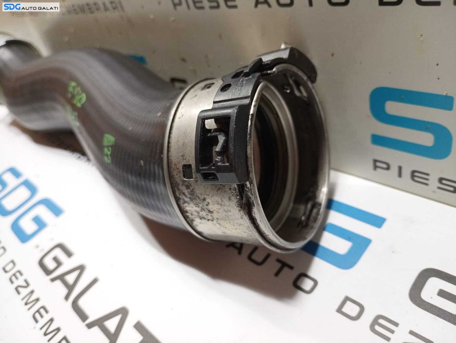 Furtun Conducta Presiune Aer Intercooler Turbo Turbina Turbosuflanta BMW E90 E91 2.0 D N47 2004 - 2011 Cod 7797482-02 1161-7797482-02 [M6077]