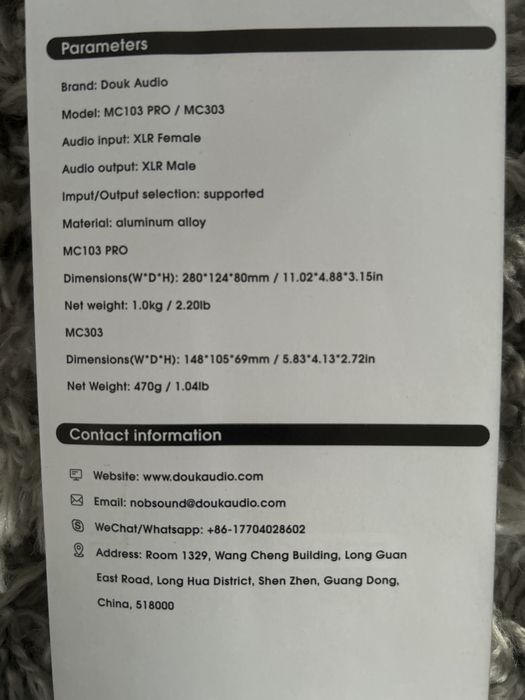 Egalizator douk audio