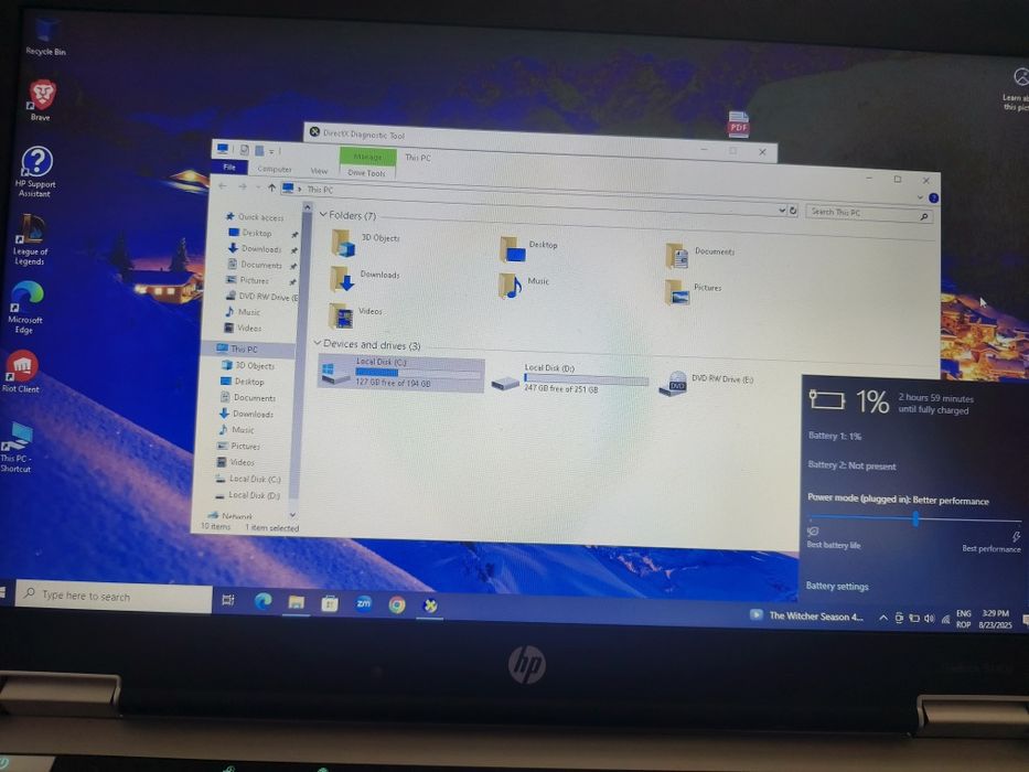 HP EliteBook 8440p – i5, 8GB RAM, SSD + HDD, BATERIE BUNĂ