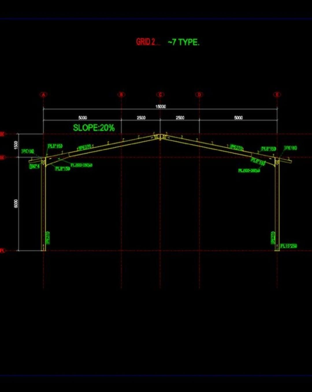 Hală metalică 15x40x6 COMPLETĂ