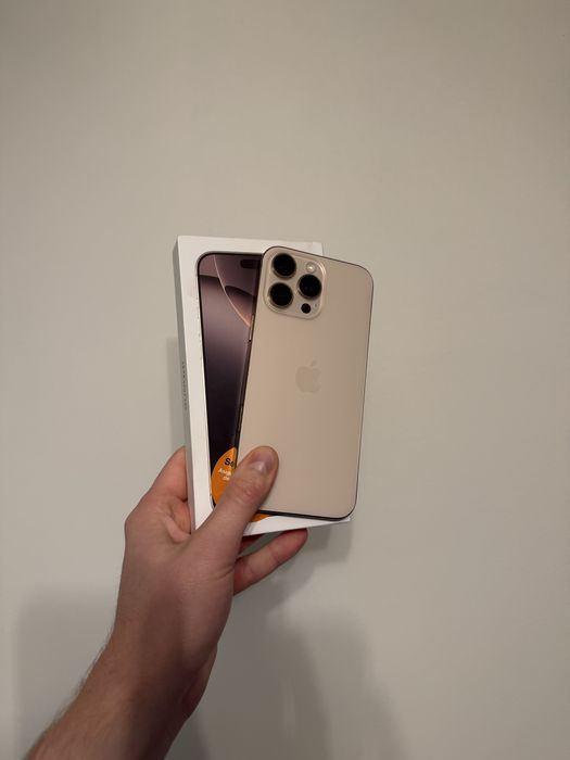 iPhone 16 Pro Max 256gb Desert 95%