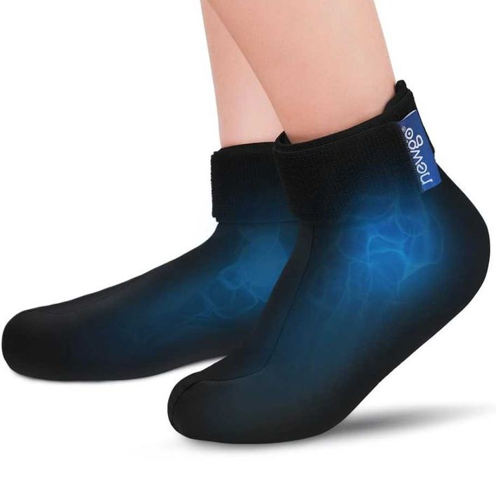 Șosete răcoritoare cu gel pentru glezne