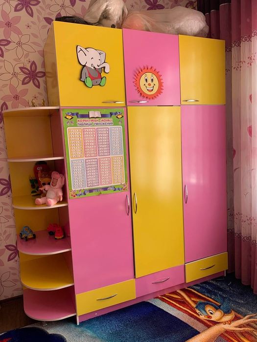 Детский мебель кизлар учун