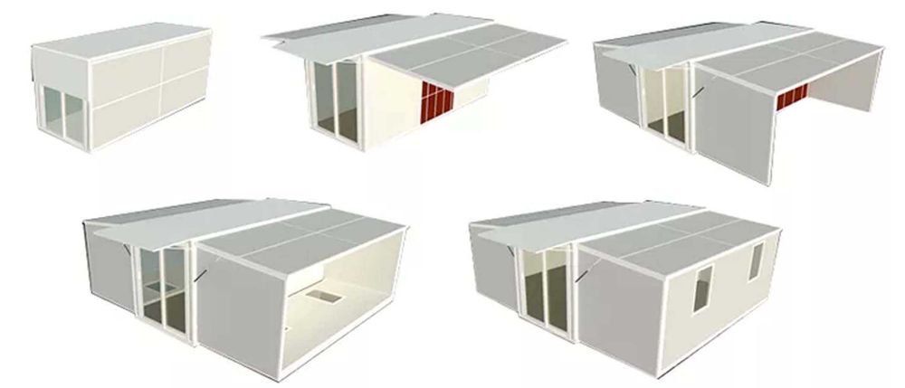 Casa mobila extensibila 4 anotimpuri ,utilata, 39 mp utili