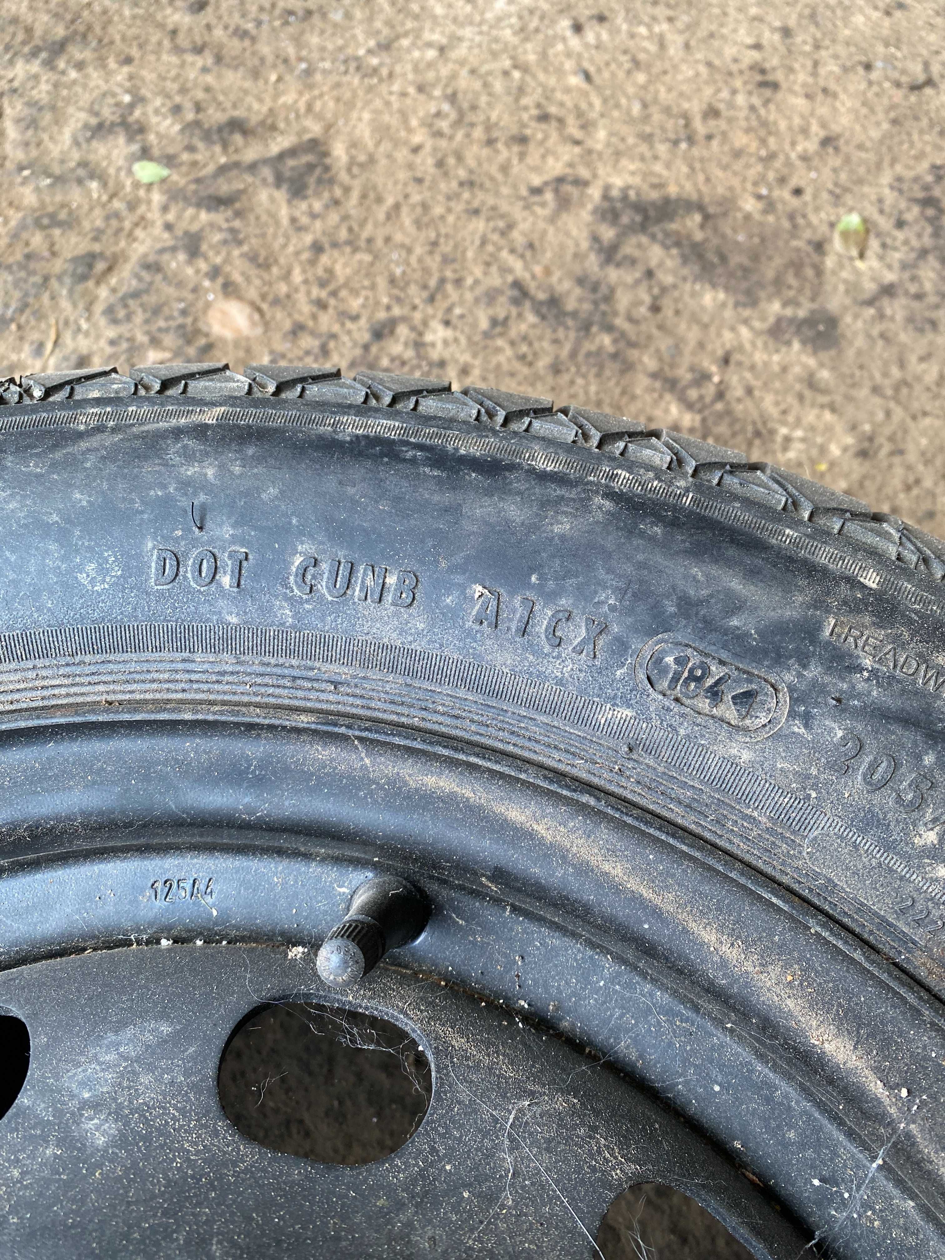 Продавам Резервна гума с джанта 205/55/R15 4x108