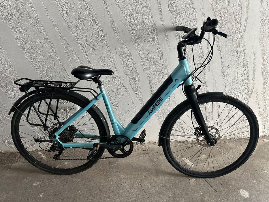 Bicicleta Electrica Dama Ampere Deluxe, 27" -A-